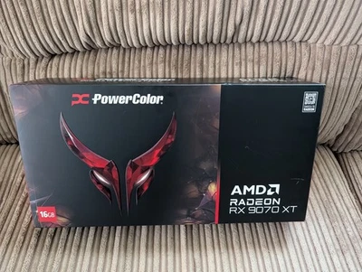 PowerColor Red Devil AMD RX 9070 XT Graphics Card, Boxed - Image 1 of 4