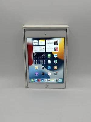 Apple iPad Mini 4 4ta Generación A1538 WiFi 16GB 32GB 64GB 128GB PLATEADO con Chrgr Foto 1 de 4