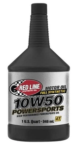 Red Line Synthetic 4T Motorcycle Motor Oil 10W-50 1 Quart - Picture 1 of 1