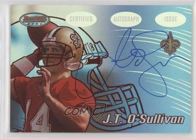 2002 Bowman's Best Red /199 JT O'Sullivan #136 Rookie RC - Image 1 of 2