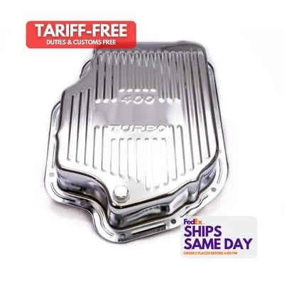 Trans-Dapt 9197, One Chrome Steel Th400 Chrm Deep Trans Pa Performance Parts - Image 1 of 4
