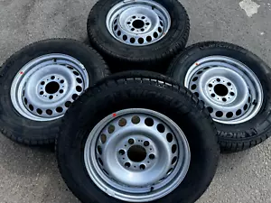 4X 16" MERCEDES SPRINTER 2008 - 2025 WHEELS AND NEW MICHELIN TYRES 235 65 16 - Picture 1 of 9