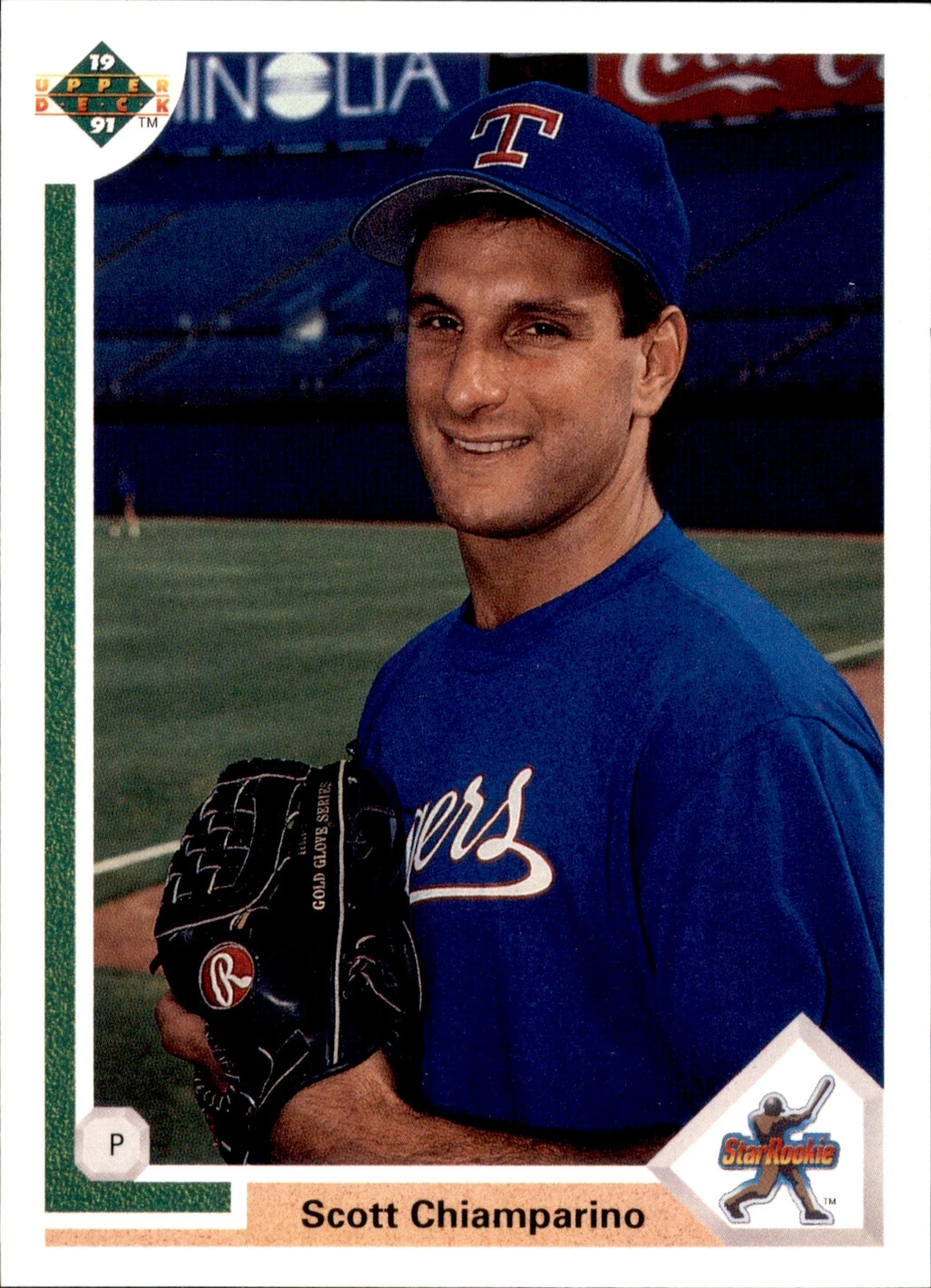 Scott Chiamparino #8 1991 Upper Deck