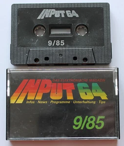 Input 64 9/85 Commodore Magazin Kassette (C64) - Afbeelding 1 van 1