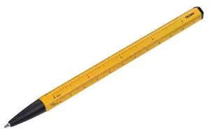 Multitasking Ballpoint Pen "CONSTRUCTION BASIC" with Black D1 Refill TROIKA - Picture 1 of 3