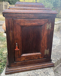 GD Vintage ANTIQUE SMOKERS CABINET IN SOLID Wood W29.5 D21 H40cm