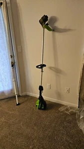 Cordless Greenworks String Edge Trimmer (Body Only) 60V 17" - Picture 1 of 8
