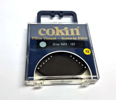 Cokin Ø72mm Gray ND4, New Filter Screw-In --M1 - Image 1 of 2