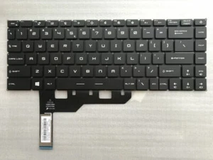 New MSI GP66 Leopard 10UH 11UH 11UG 11UE Vector GP66 12UH 12UGS US RGB Keyboard - Picture 1 of 2