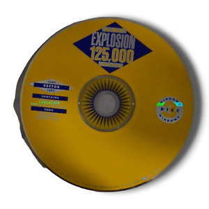 Art Explosion 125,000 Images Disc Only 1995 Clip Art CD