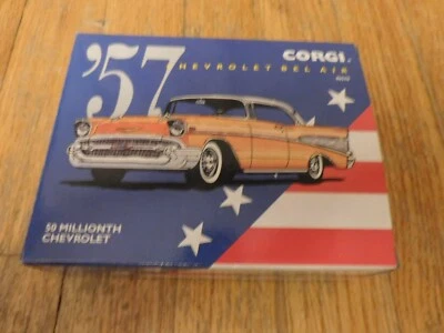 Coche Chevrolet Bel Air 50 millones Mattel Corgi Classics 98570 sin usar, en caja original Foto 1 de 2