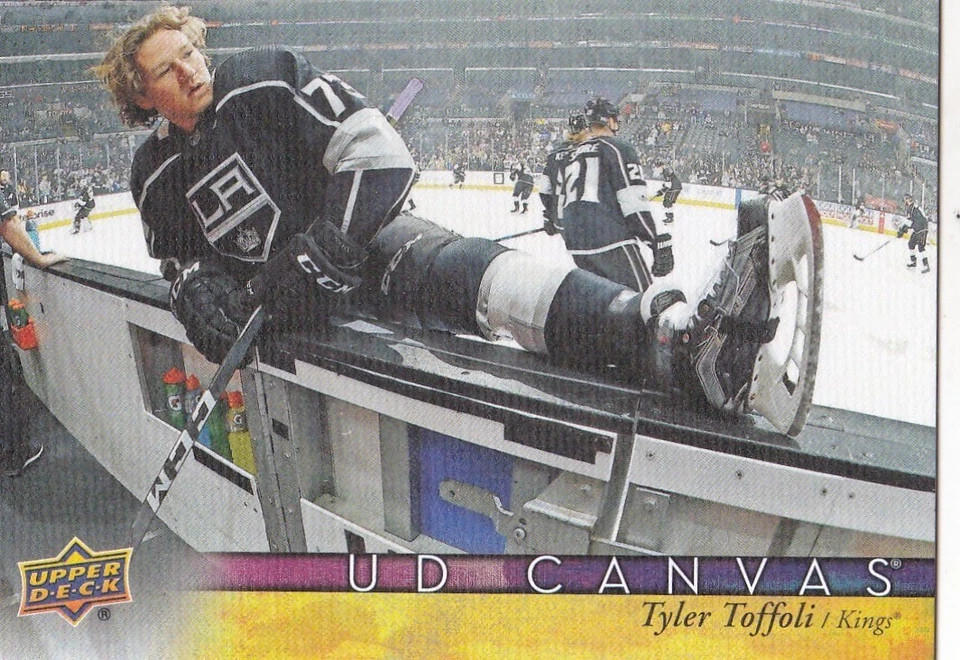 TYLER TOFFOLI 2017-18 17-18 UPPER DECK 2 CANVAS PARALLEL #C158 KINGS - Image 1 of 1