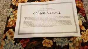 KEEPSAKE QUILTING MEDLEY OF THE MONTH "GOLDEN HARVEST" (6) FAT QUARTERS  - Picture 1 of 7