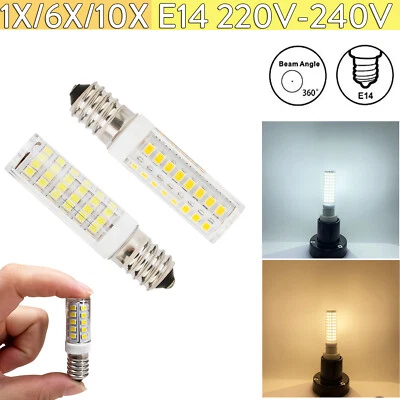 E14 Led Bulb Lamp 3000k 6000k Corn Ac220v Mini 7w 9w 12w 15w 18w High-brightness - Image 1 of 4