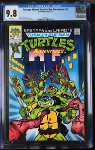 Teenage Mutant Ninja Turtles Adventures #23 CGC 9.8 1st Slash Archie Comics 1991 - Picture 1 of 2