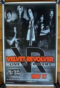 Velvet Revolver - RARE live concert poster '04 - Picture 1 of 1