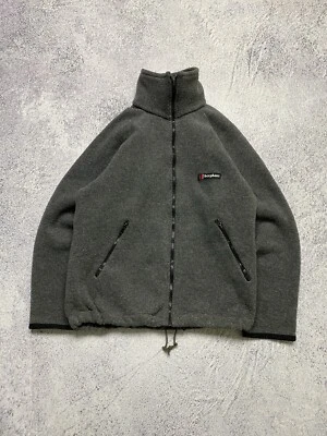 Chaqueta Sherpa Berghaus Fleece Vintage Años 90 Exterior Hombre’s Talla Mediana Foto 1 de 4