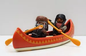 Trappeur Et Indien Scout+ Canoë En Emballage D'Origine Playmobil Pour Western - Picture 1 of 11