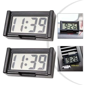 2 Pack Compact Digital Clocks for Vehicle Dashboards with Clear Display - Picture 1 of 12