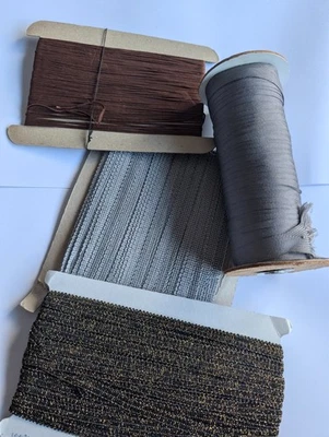 JOB LOT of unmeasure VINTAGE braids - Image 1 of 4