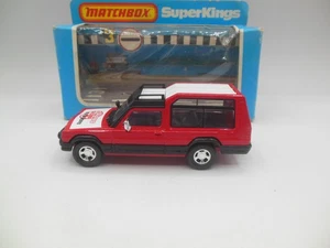 Matchbox Superkings K-90 Matra Rancho en rojo y blanco Trans Globe Couriers 1:36 - Imagen 1 de 12