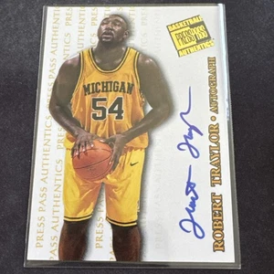 1998 Press Pass Authentics - Autografi Robert Traylor (AU, RC) - Foto 1 di 6