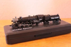 Model Power Union Pacific Steam Locomotive 2295 4-6-2 N Scale - Picture 1 of 12