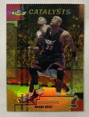2000-01 Topps Finest Gold Refractor # 237 Alonzo Mourning #ed 092/100 TOUGH ZO - Image 1 of 4