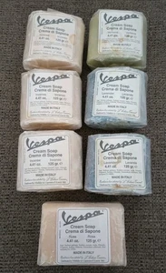 Vintage VESPA Cream Soap Made In Italy Lavender, Insense,Verbana,Rose - Picture 1 of 4