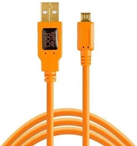 Tether Tools TetherPro USB 2.0 to Micro-B 5-Pin Cable, 15' (4.6m),... - Picture 1 of 5