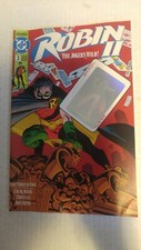Robin 2 The Joker's Wild #3 1991 DC Comics Dixon Lyle RED Holo Foil Hologram