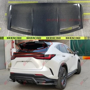 Carbon Fiber/Forged Rear Roof Top Spoiler Wing Fit Lexus NX350 NX450h+ 22-25 - Picture 1 of 45