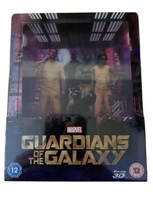 Guardians Of The Galaxy ~  UK Steelbook 3D NEW STILL SEALED - Image 1 of 2