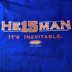 Vintage Tim Tebow Florida Gators Heisman T-Shirt Size XL QB Double Sided Smack - Picture 1 of 22