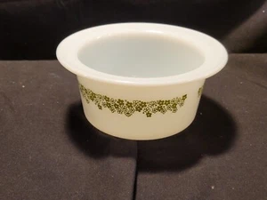 Pyrex Crazy Daisy Spring Blossom Butter Dish Bowl 75 Corning Corelle Rim Bowl - Picture 1 of 6