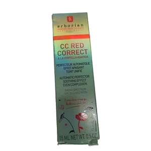 Erborian CC Red Correct Anti-Rötungen Creme Teint Perfektionierer Automatischer - Bild 1 von 2