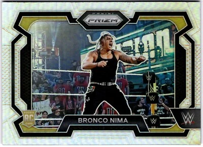 Bronco Nima 2024 Panini Prizm WW Silver Prizm #56 WWE NXT - Image 1 of 2