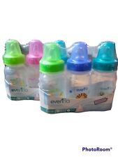 Evenflo Classic Prints Micro Air Vents Baby Bottles  2 Sets of 3: 4 oz 1217311