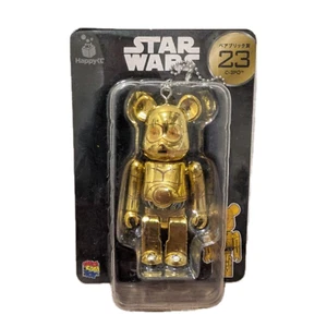 Be@rbrick Star Wars C-3PO #23 100% HAPPY KUJI MEDICOM FIGURE - Picture 1 of 2