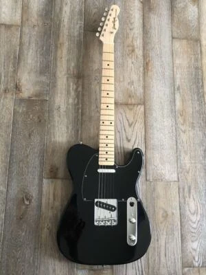 Guitarra Eléctrica GrassRoots G-TE/M Negra 2023 MODS Naranja Condensador de Gota Foto 1 de 4