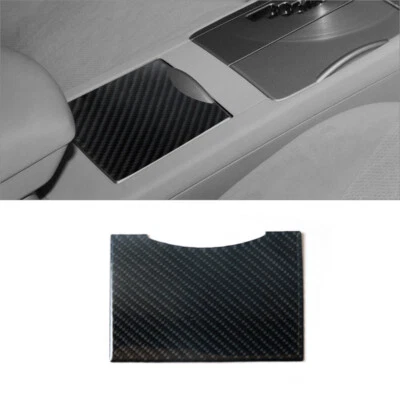 For Toyota Camry 2010-2011 Carbon Fiber Interior Central Storage Box Cover Trim - image 1 of 4