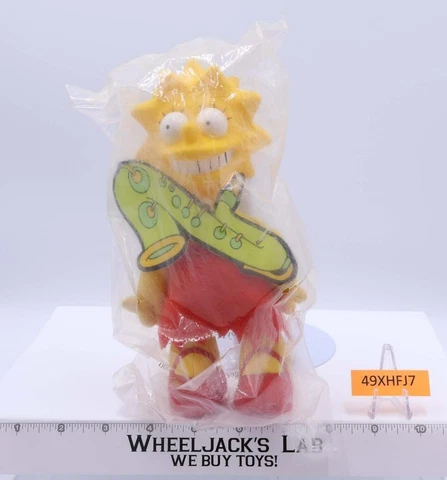 Lisa Simpson 1990 The Simpsons NEW MIP Action Figure Cover