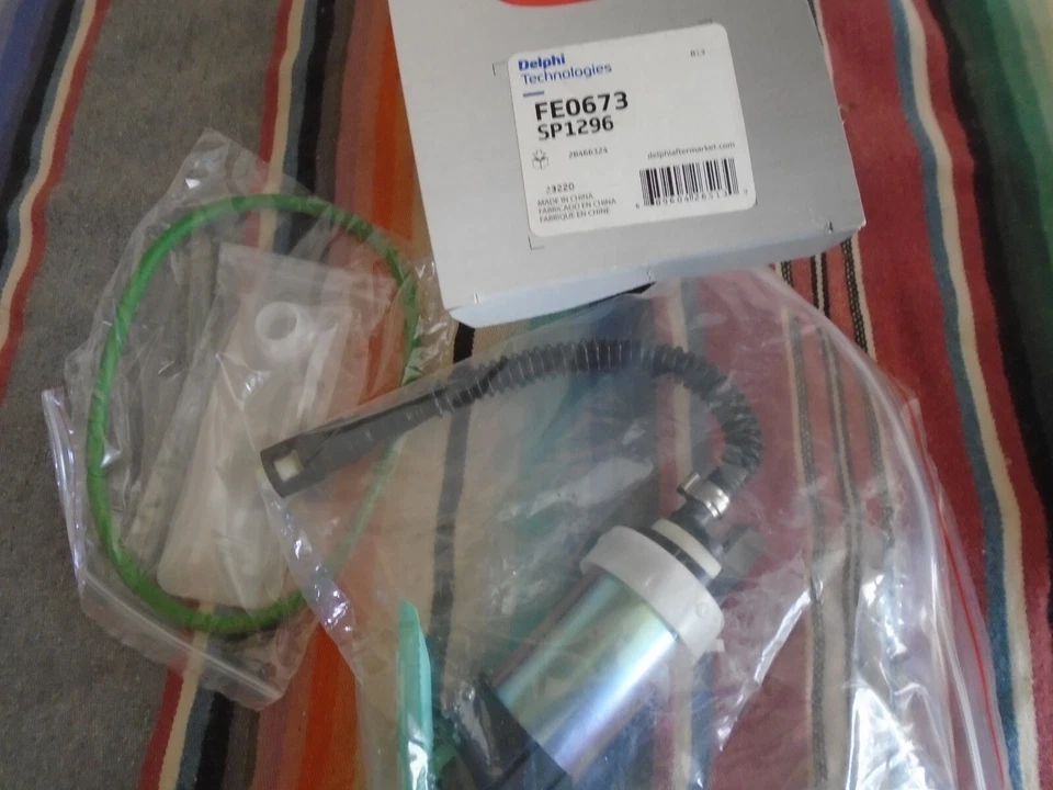 燃油泵和滤水器套装 Delphi FE0673 适用于 2007 - 2010 雪佛兰 pontiac saturn 2.2 — 第 1/1 张图片