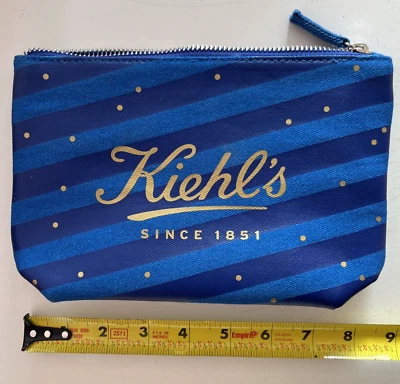 Bolso Bolsa Cosméticos Maquillaje Kiehl’s Edición Janine Rewell Tamaño de Viaje Nuevo Foto 1 de 3