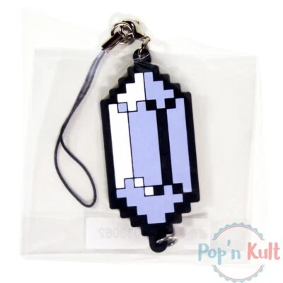 The Legend of Zelda Rupee Rubber Strap Keychain Famicom Collection Nintendo NEW