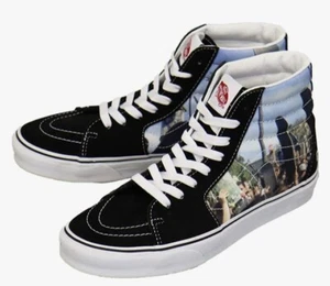 Vans X Moca SK8-HI Frances Stark Sneakers WOMENS Sz 7.0 Mens 5.5 NEW W/O BOX - Picture 1 of 13