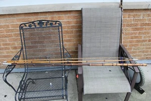 Vintage  3 Piece Bamboo Fly Rod unknown manufacturer - Picture 1 of 6