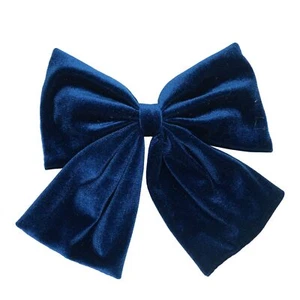 6.5 Inch Large Velvet Hair Bows Clip Big Hair Bow Alligator Clip Hair Barrett... - Picture 1 of 3
