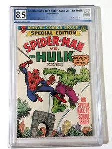 SPIDER-MAN Vs The Hulk 1979 Columbus Dispatch Special PGX 8.5 Marvel Comics - Picture 1 of 2