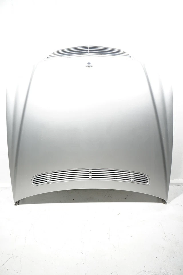 03-06 MERCEDES-BENZ S430 S500 W220 CAPÔ COMPLETO PRATA C744 FABRICANTE DE EQUIPAMENTO ORIGINAL - Imagem 1 de 4